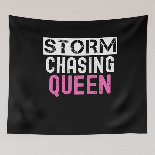 Item preview, Storm Chasing Queen Funny Storm Chaser Cute Meteorologist Gift designed and sold by SharpThreadZ.
