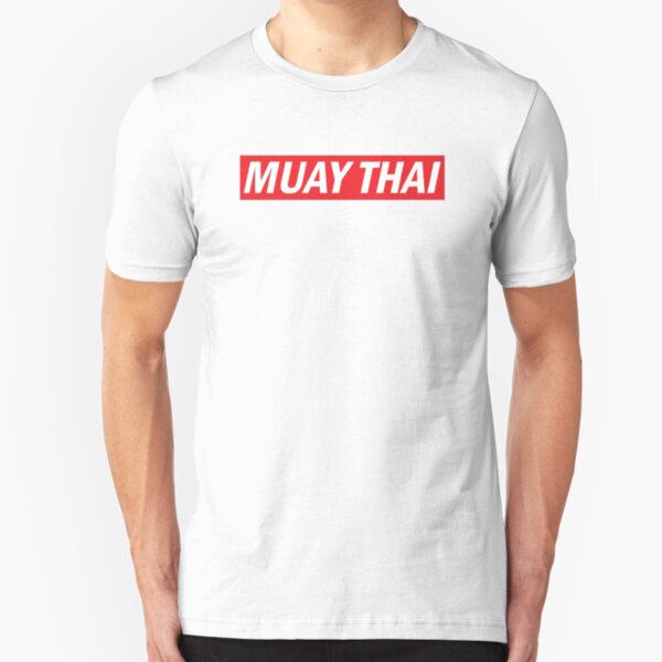 MUAY THAI BLOCK Slim Fit T-Shirt