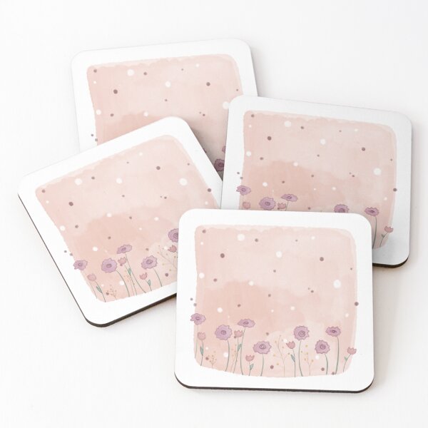 Item preview,  Watercolor effect flower field designed and sold by millyrivers.