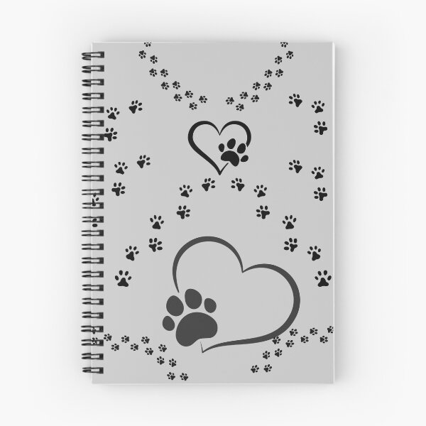 Item preview, Black cute paws and hearts designed and sold by CzartyMarty.