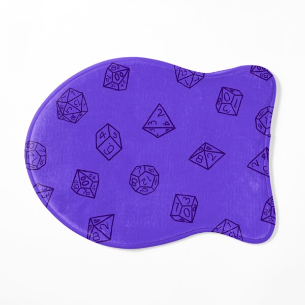 Dice Hoard (Indigo) Cat Mat