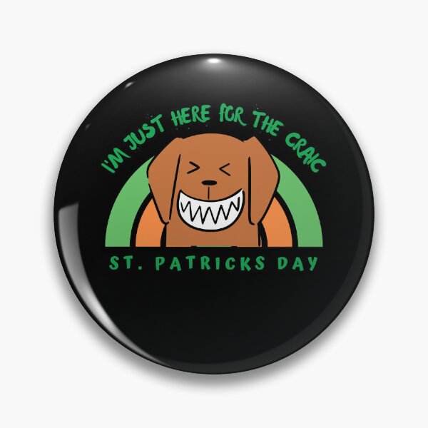 Item preview, I'm just here for the craic - St Patricks day t-shirts - Funny St Patricks Day t-shirts, shenanigans t-shirts, irish t-shirts, st patricks day t-shirts, funny t-shirts,  designed and sold by bernadine1.