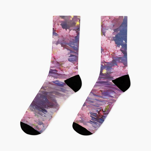 Item preview, spring, sakura, flowers, water,  designed and sold by Maria Mihailova.