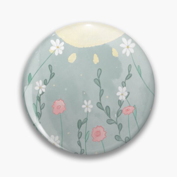 Item preview,  Watercolor effect green floral landscape designed and sold by millyrivers.