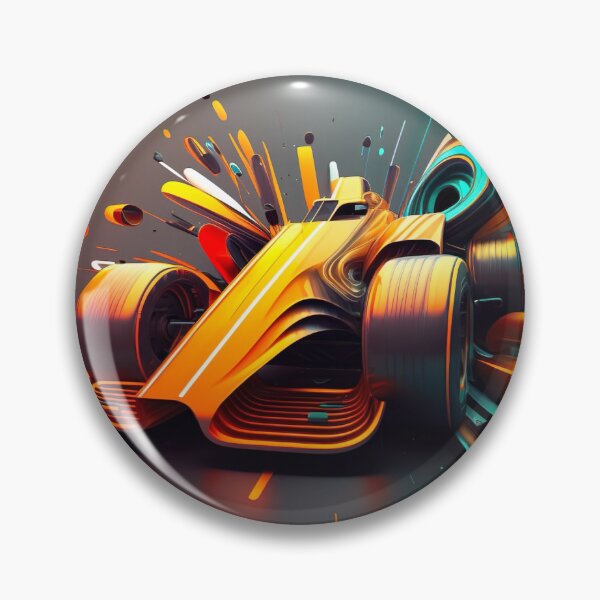 Artikelvorschau, Neon Art Formula One Racing Car U4 entworfen und verkauft von Artful-Venue.