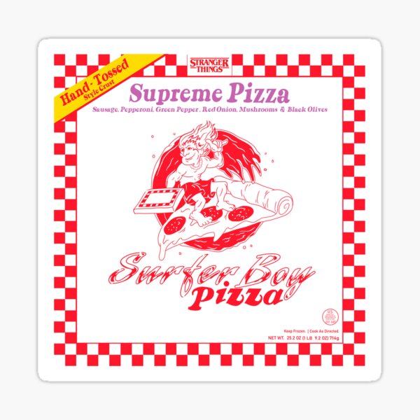Artikel-Vorschau von Surferboy-Pizza, designt und verkauft von wenderinf.