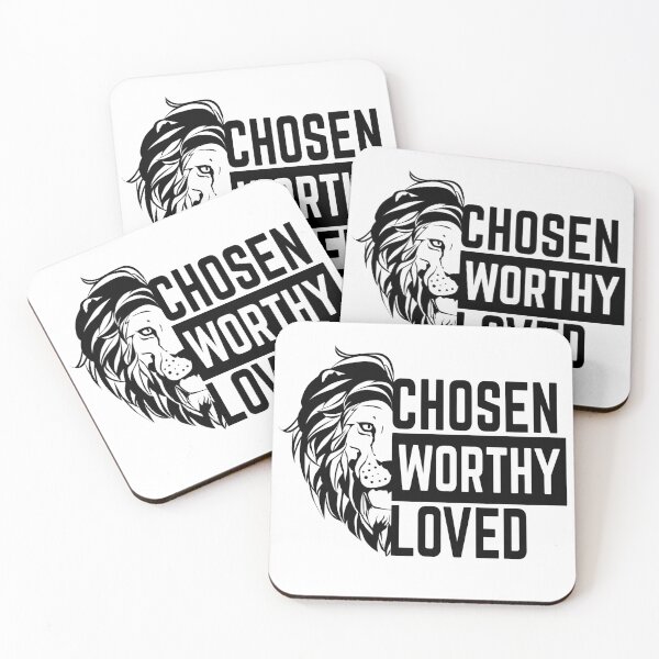 Item preview, Chosen Worthy Loved designed and sold by WideIsTheGate.