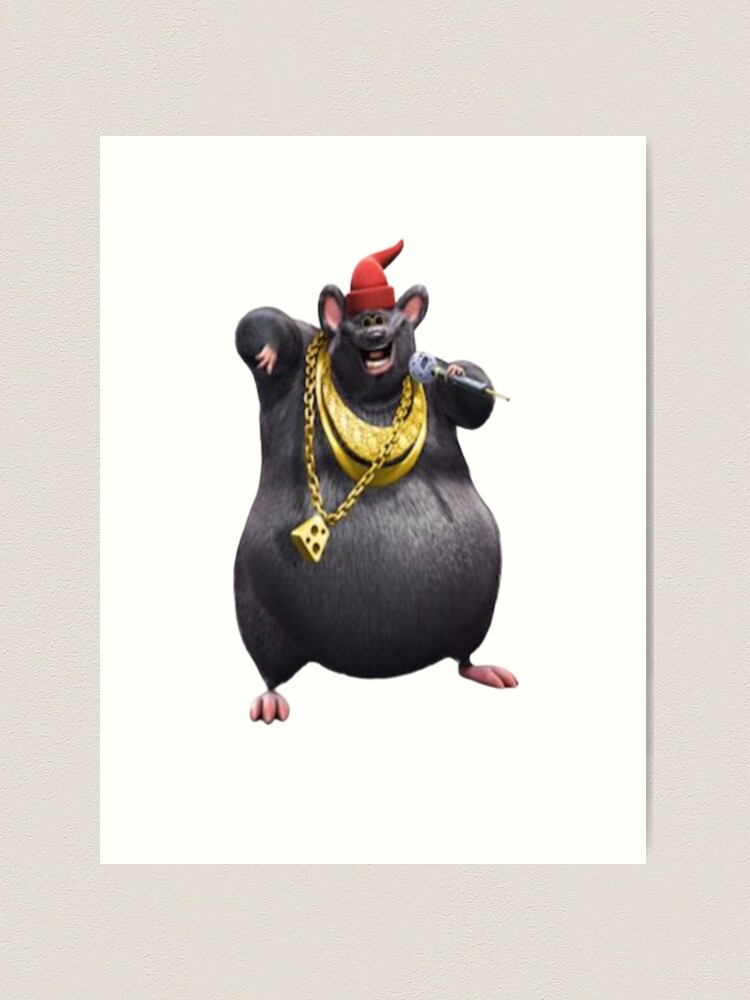 Made fanart of Biggie Cheese from the movie Barnyard in 2023