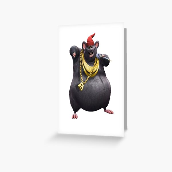 biggie cheese Greeting Card by lghafour