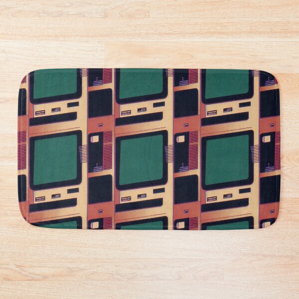 Item preview, Retro TV Screen V- 80s Vintage Style Television Pattern designed and sold by Fine Prints.