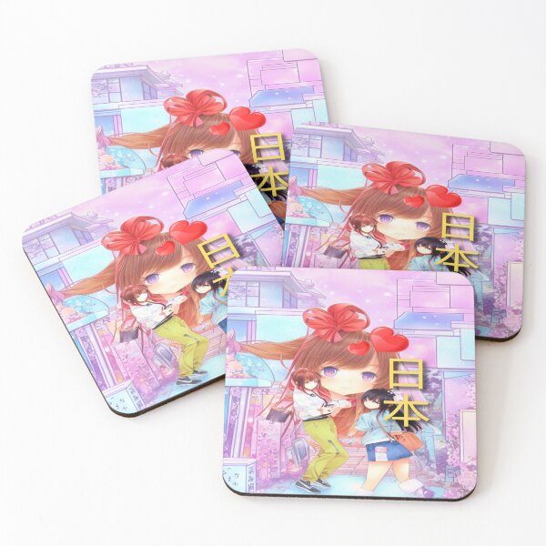 Item preview, Three Nippon Friends Anime & Manga Girls! designed and sold by Giulivo Store Graphic.