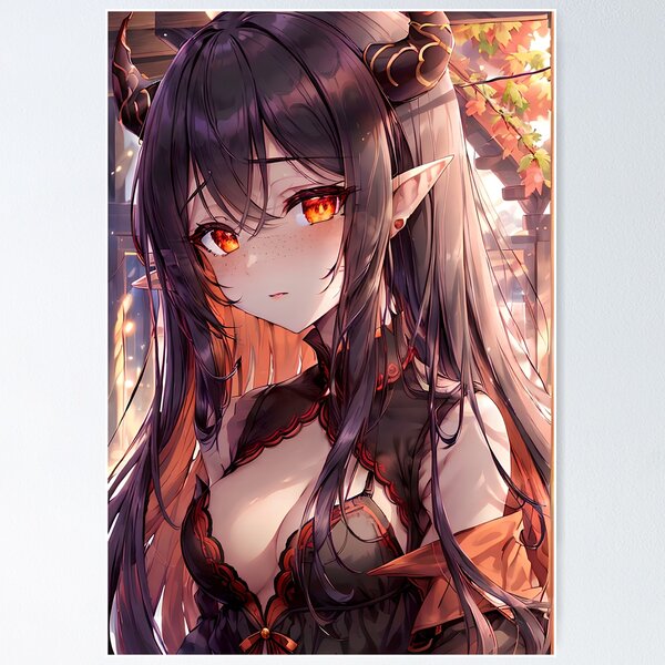 Item preview, chica demonio anime designed and sold by DrWalr0ss.
