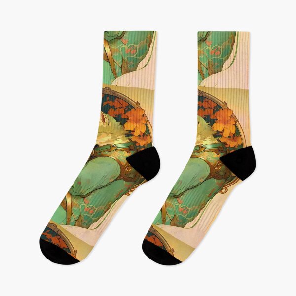 Item preview, Art Nouveau Traditional Japanese Samurai Cat designed and sold by entwithanaxe.