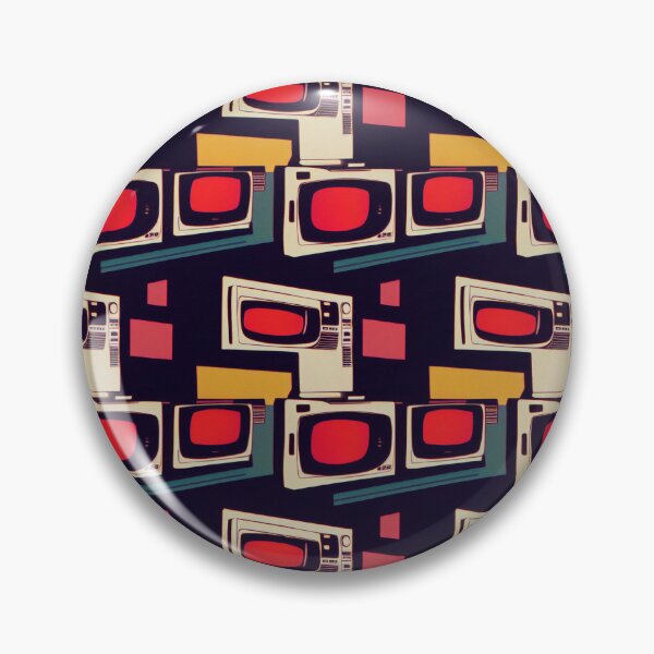 Artikelvorschau, Vintage TV Screens - 50s Vintage Style Television Pattern entworfen und verkauft von Fine Prints.