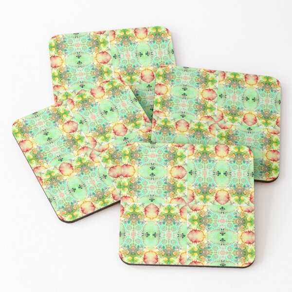 Item preview, Watercolour fourpatch - turquoise  designed and sold by PurpleSandpiper.