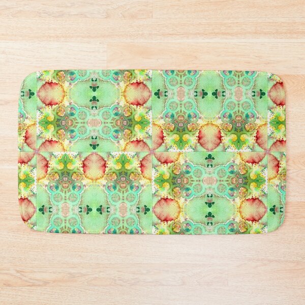 Item preview, Watercolour fourpatch - turquoise  designed and sold by PurpleSandpiper.
