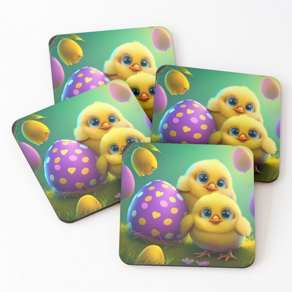 Item preview, Cartoon Easter Chicks designed and sold by Esoteric Designs.