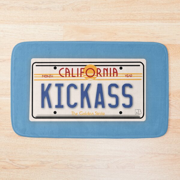 Item preview, Elvira's Kickass License Plate designed and sold by RooBooCo.