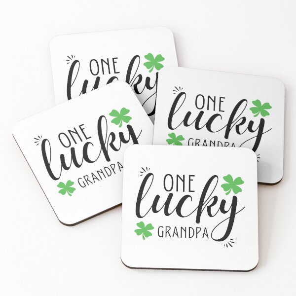 Item preview, One Lucky Grandpa designed and sold by Beezi Graphix.