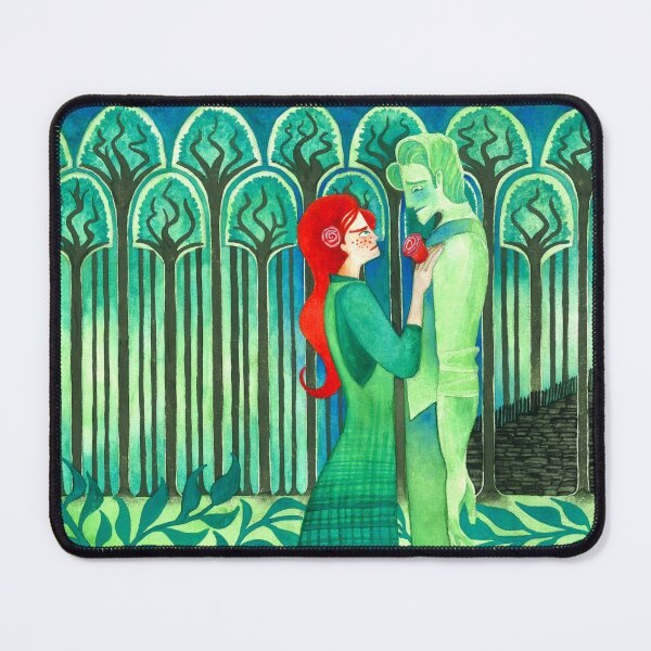 Item preview, Tam Lin watercolor print (3 of 16), Folk Rock Cantata, Fairytale Folklore artwork – Janet confronts Tam Lin designed and sold by A-R-Welm.