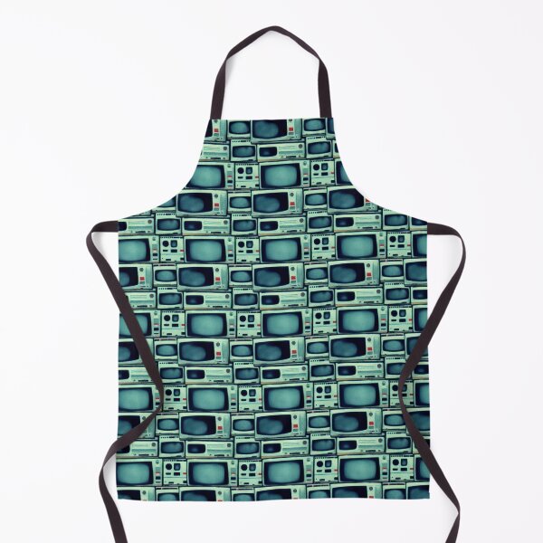 Item preview, Retro TV / Radios Machines - 80s Retro Style Television Pattern designed and sold by Fine Prints.