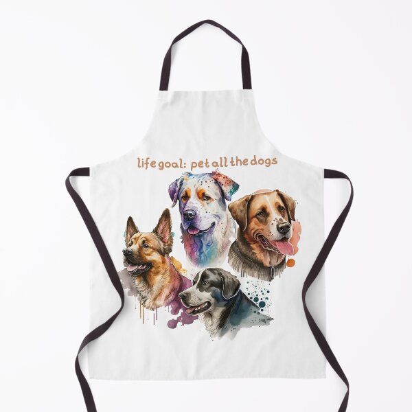 Item preview, life goal pet all the dogs designed and sold by printiesart.