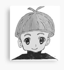 Small Manga Boy. Metal Print