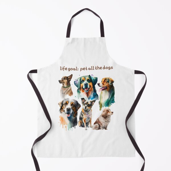 Item preview, life goal pet all the dogs designed and sold by printiesart.