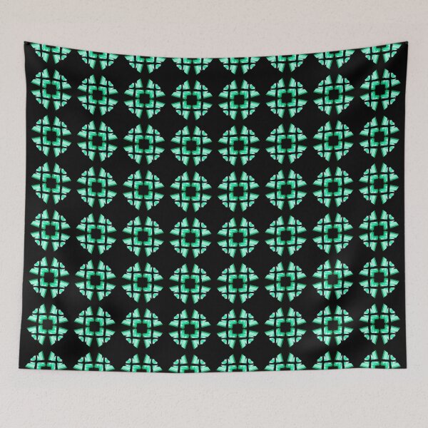 Item preview, green squares designed and sold by Meo Design.