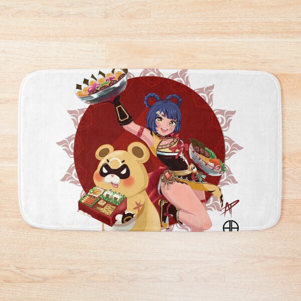 Item preview, xiangling genshin designed and sold by potokomi.