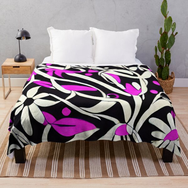 Item preview, Purple Retro Swirls and Flowers designed and sold by Poetic Patterns Studio.