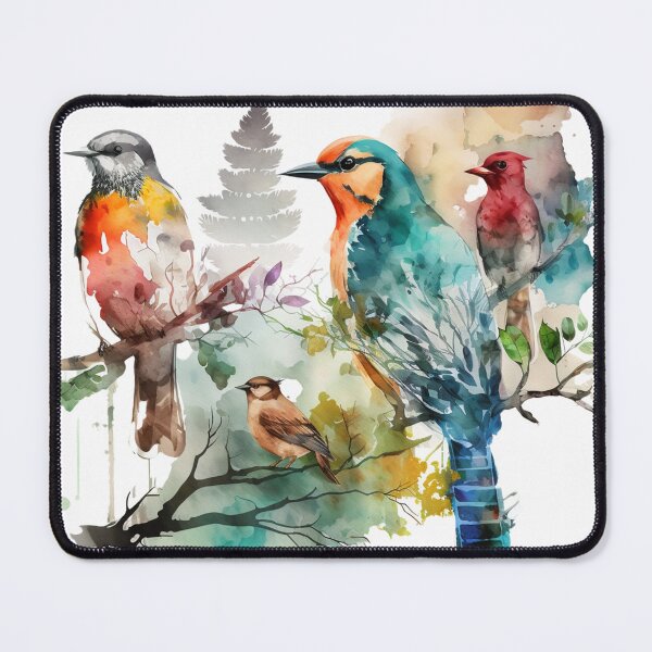 Item preview, everybirdy golder birds pattern designed and sold by printiesart.
