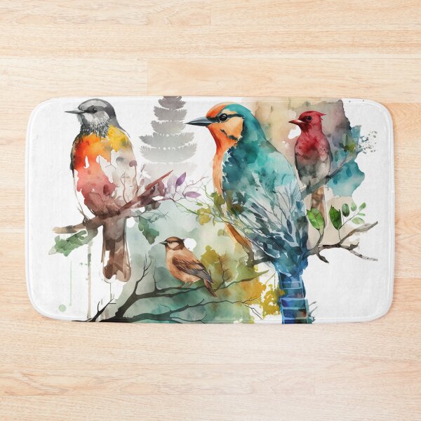 Item preview, everybirdy golder birds pattern designed and sold by printiesart.