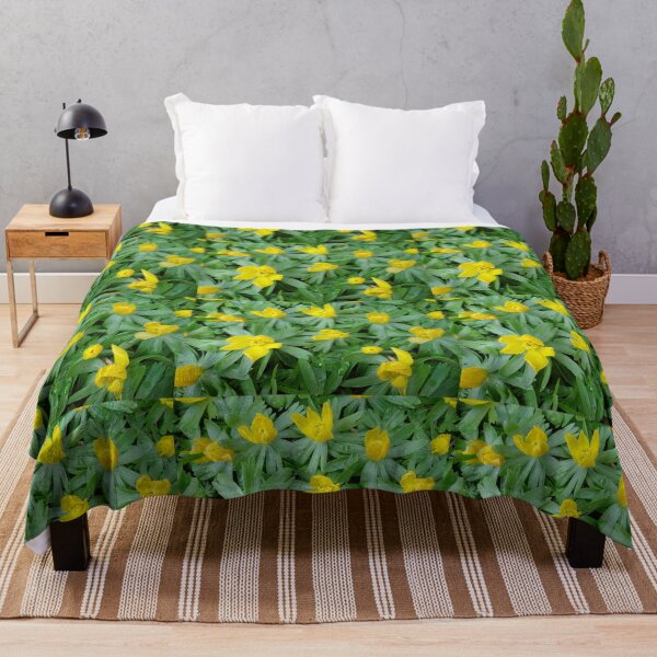 Item preview, Flowers in spring - yellow winterlings // designed and sold by Lillrose.