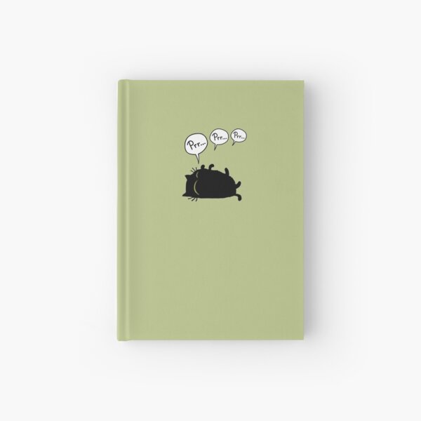 Prr prr prr Hardcover Journal
