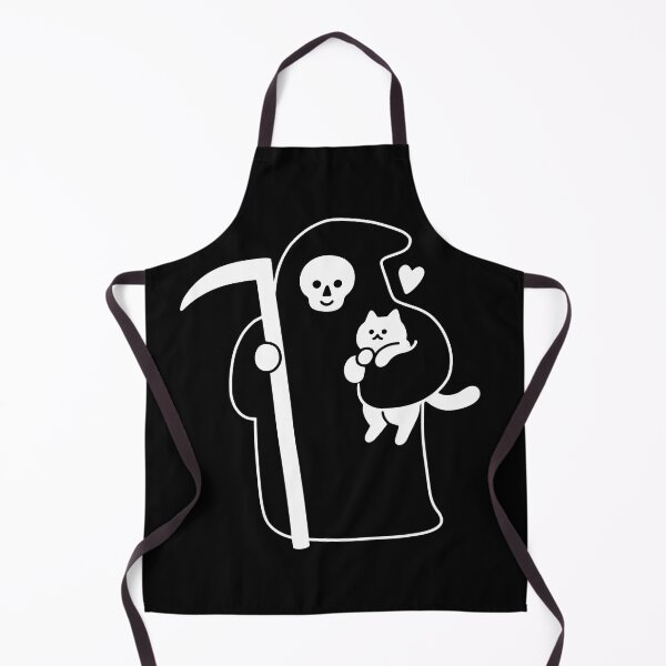 Item preview, The Grim Reaper Loves Cats designed and sold by obinsun.