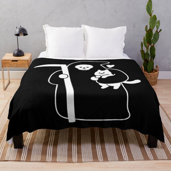 Item preview, The Grim Reaper Loves Cats designed and sold by obinsun.