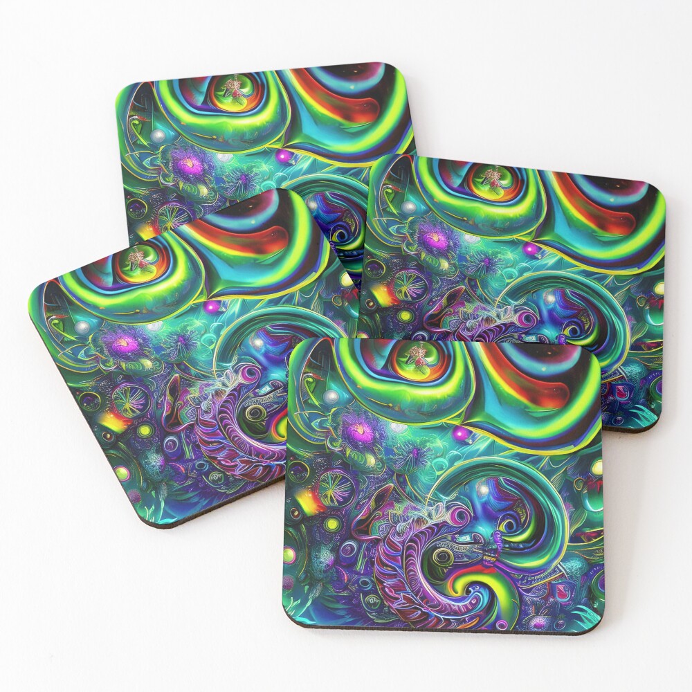 Item preview, Coasters (Set of 4) designed and sold by 420life101.