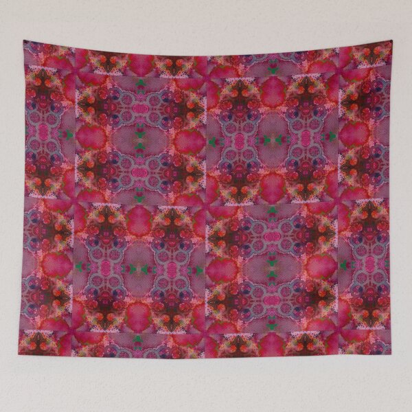 Item preview, Watercolour fourpatch - pink designed and sold by PurpleSandpiper.