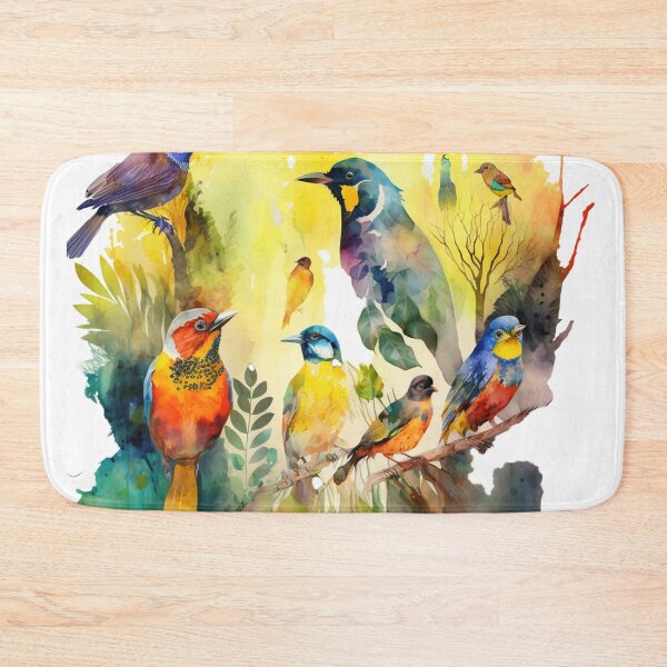 Item preview, everybirdy golder birds pattern designed and sold by printiesart.