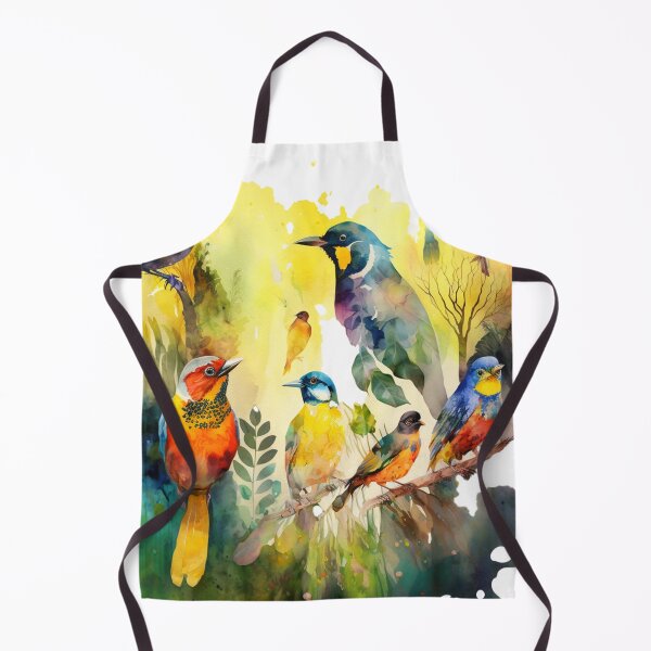 Item preview, everybirdy golder birds pattern designed and sold by printiesart.
