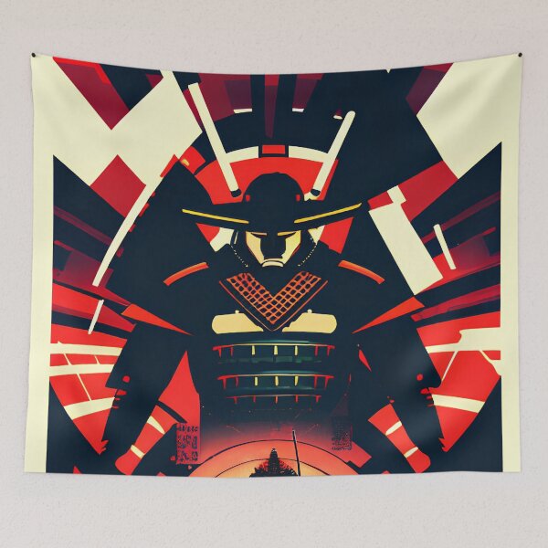 Item preview, space samurai designed and sold by Bernd Friese.