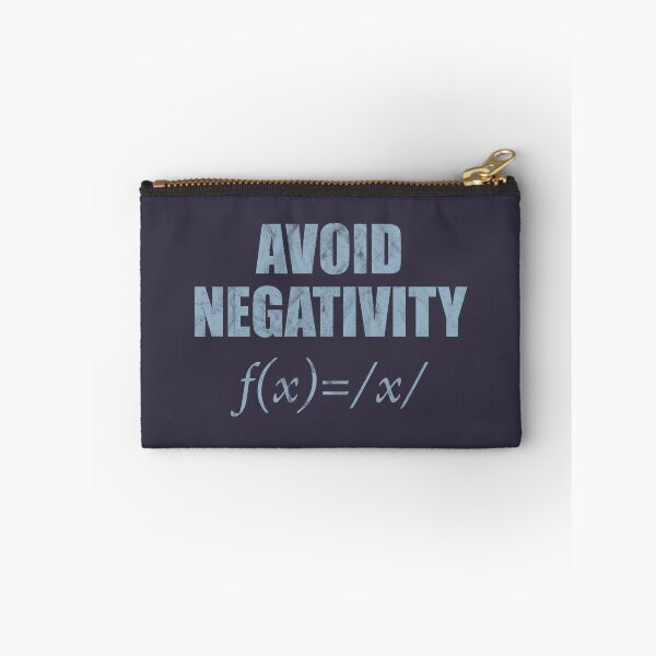 Item preview, Avoid Negativity Formula (Blue Worn Look) designed and sold by siggyspatsky.