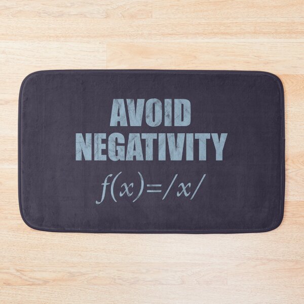 Item preview, Avoid Negativity Formula (Blue Worn Look) designed and sold by siggyspatsky.