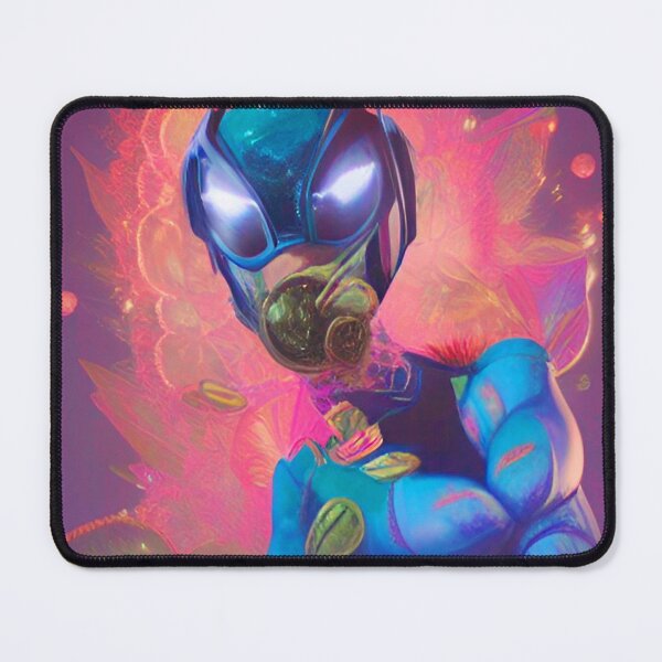 Item preview, Scarab Blue Abstract Organic designed and sold by mghtymvrk2040.