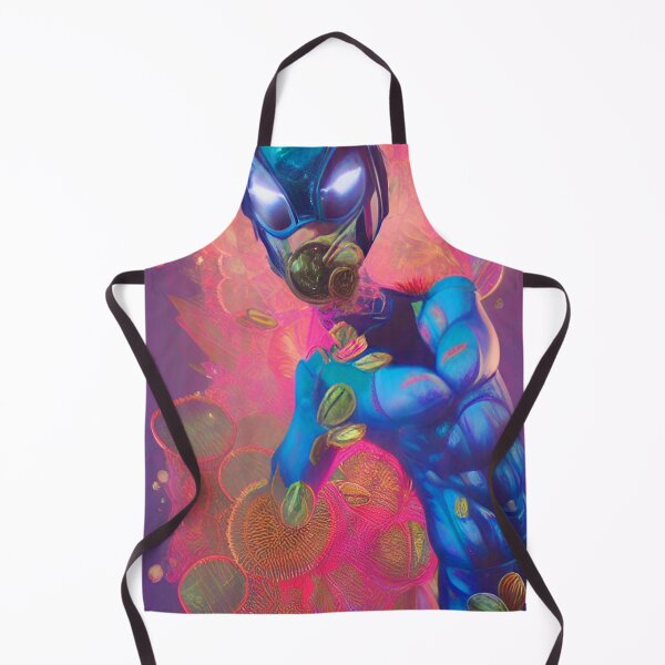 Item preview, Scarab Blue Abstract Organic designed and sold by mghtymvrk2040.