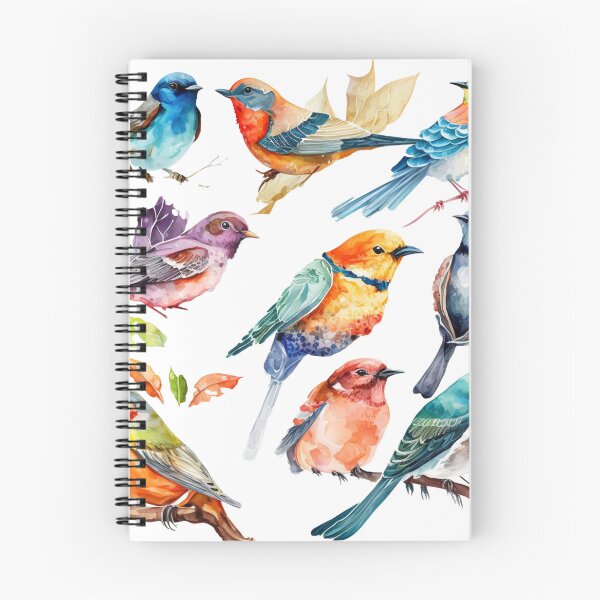 Item preview, everybirdy golder birds pattern designed and sold by printiesart.