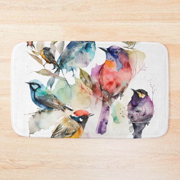 Item preview, everybirdy golder birds pattern designed and sold by printiesart.