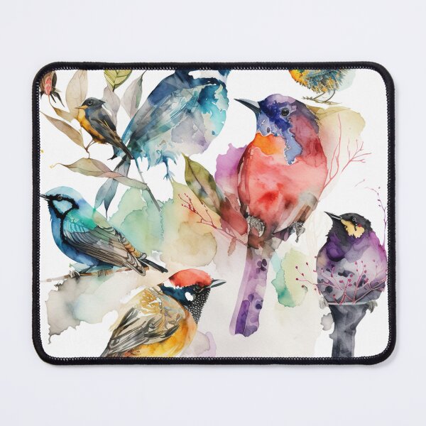 Item preview, everybirdy golder birds pattern designed and sold by printiesart.