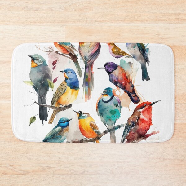 Item preview, everybirdy golder birds pattern designed and sold by printiesart.